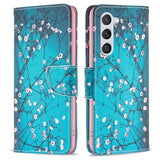 Samsung Galaxy S23 Flip Case m. Wallet - Flowers