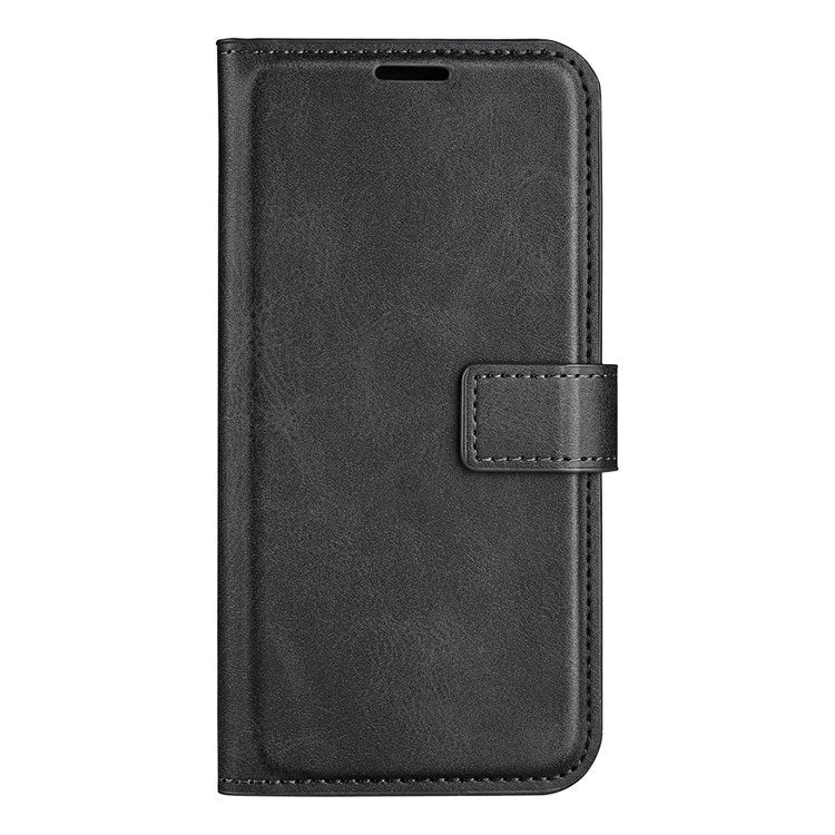 EIDERWOOD iPhone 17 Pro Max Faux Leather Flip Case with Stand & Card Holder - Black