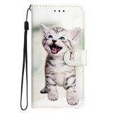 EIDERWOOD iPhone 17 Faux Leather Case with Wallet & Strap - Kitten