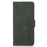 Samsung Galaxy S23 KHAZNEH Retro Leather Wallet Case - Green