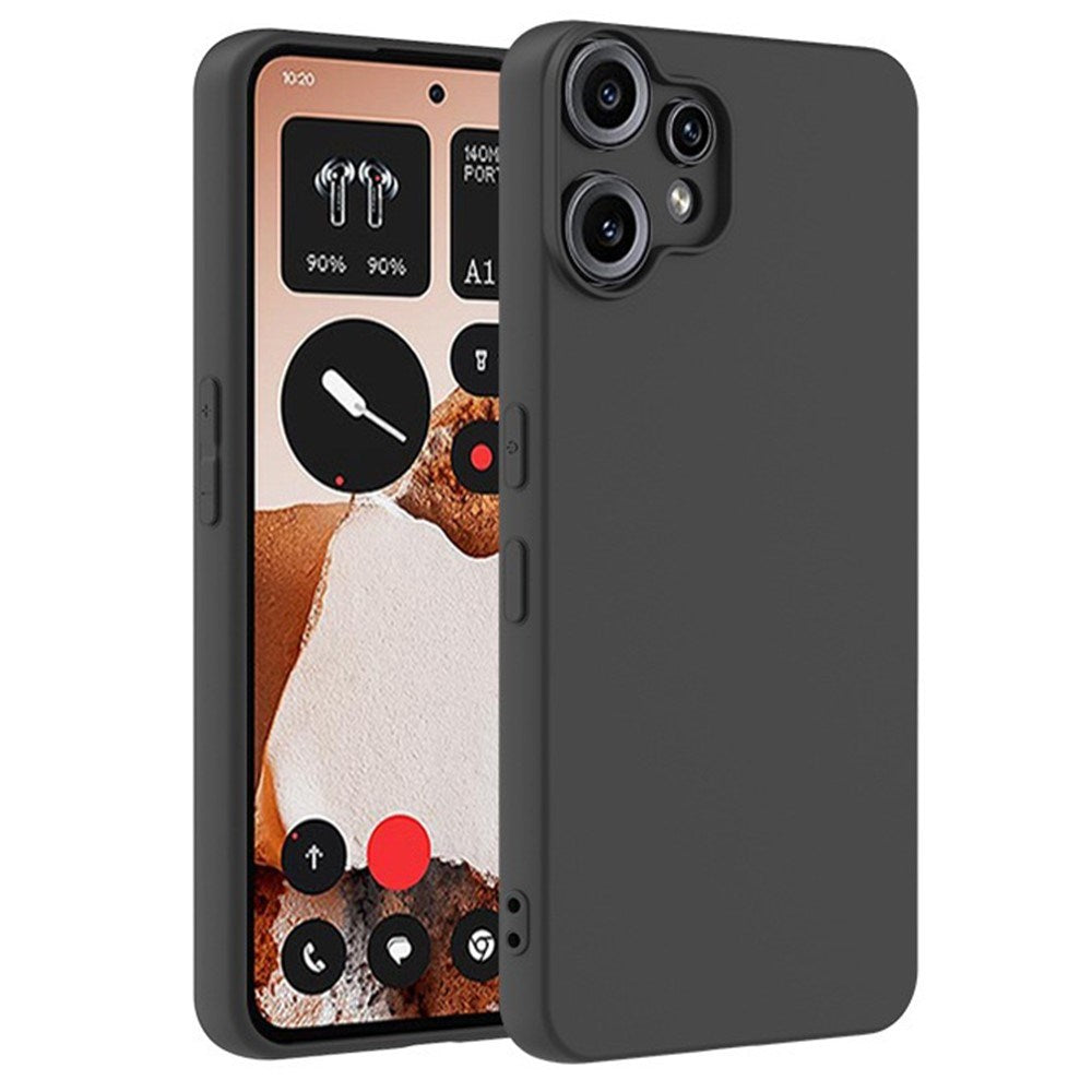 Nothing CMF Phone 2 Pro EIDERWOOD Matte Flexible Plastic Case - Black