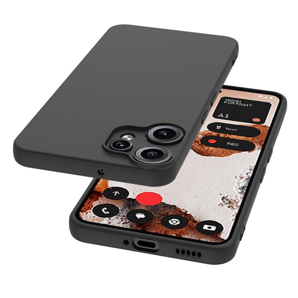 Nothing CMF Phone 2 Pro EIDERWOOD Matte Flexible Plastic Case - Black