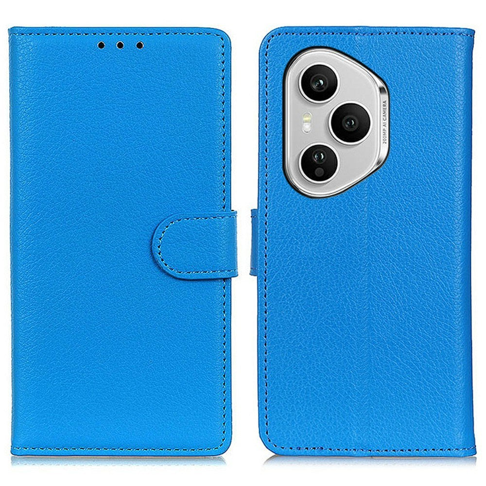 EIDERWOOD Honor 400 Pro Faux Leather Flip Case with Cardholder & Stand Function - Blue
