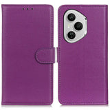 EIDERWOOD Honor 400 Pro Faux Leather Flip Case with Cardholder & Stand Function - Purple