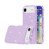 EIDERWOOD iPhone Air Hybrid Plastic Case - Purple Glitter