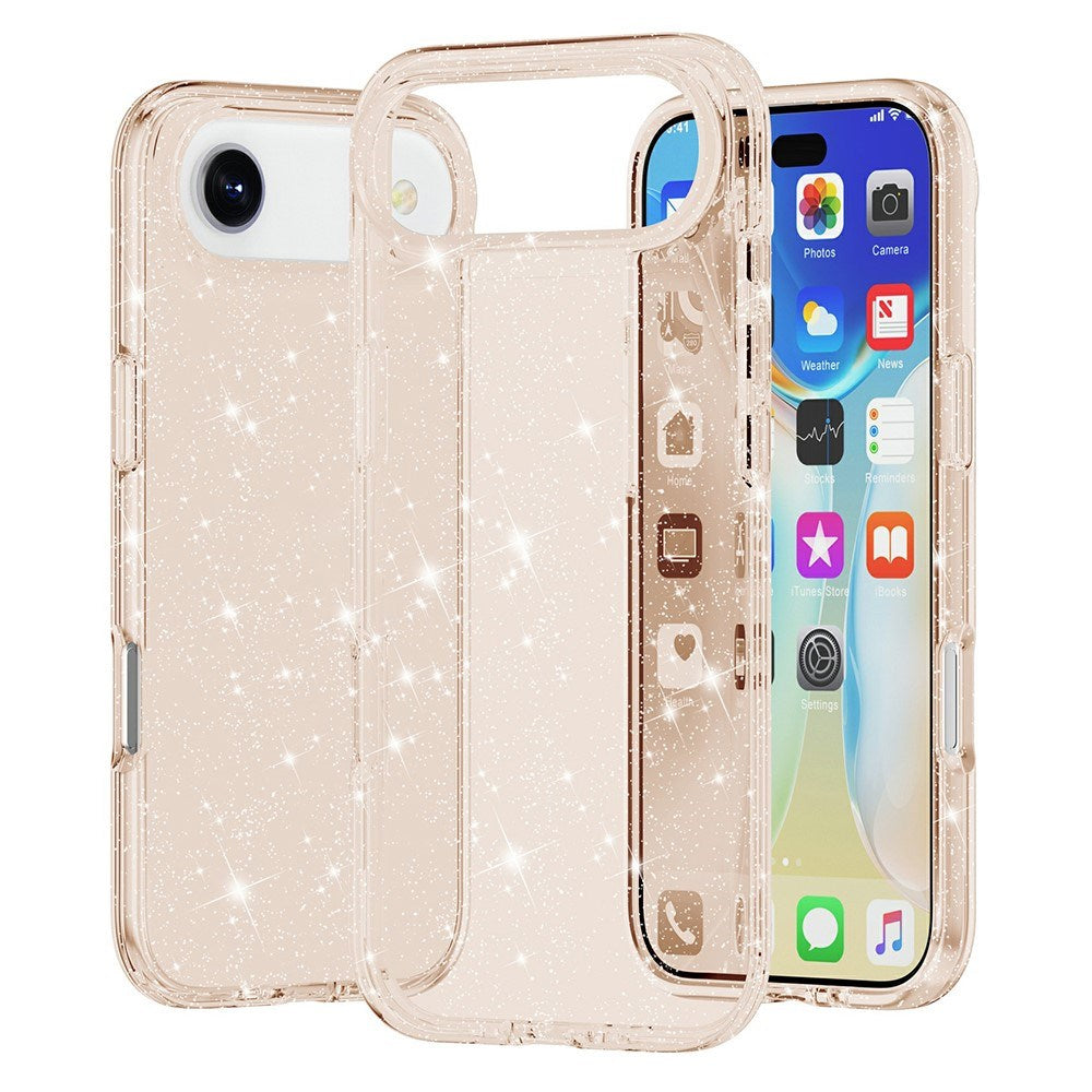 EIDERWOOD iPhone Air Hybrid Plastic Case - Gold Glitter