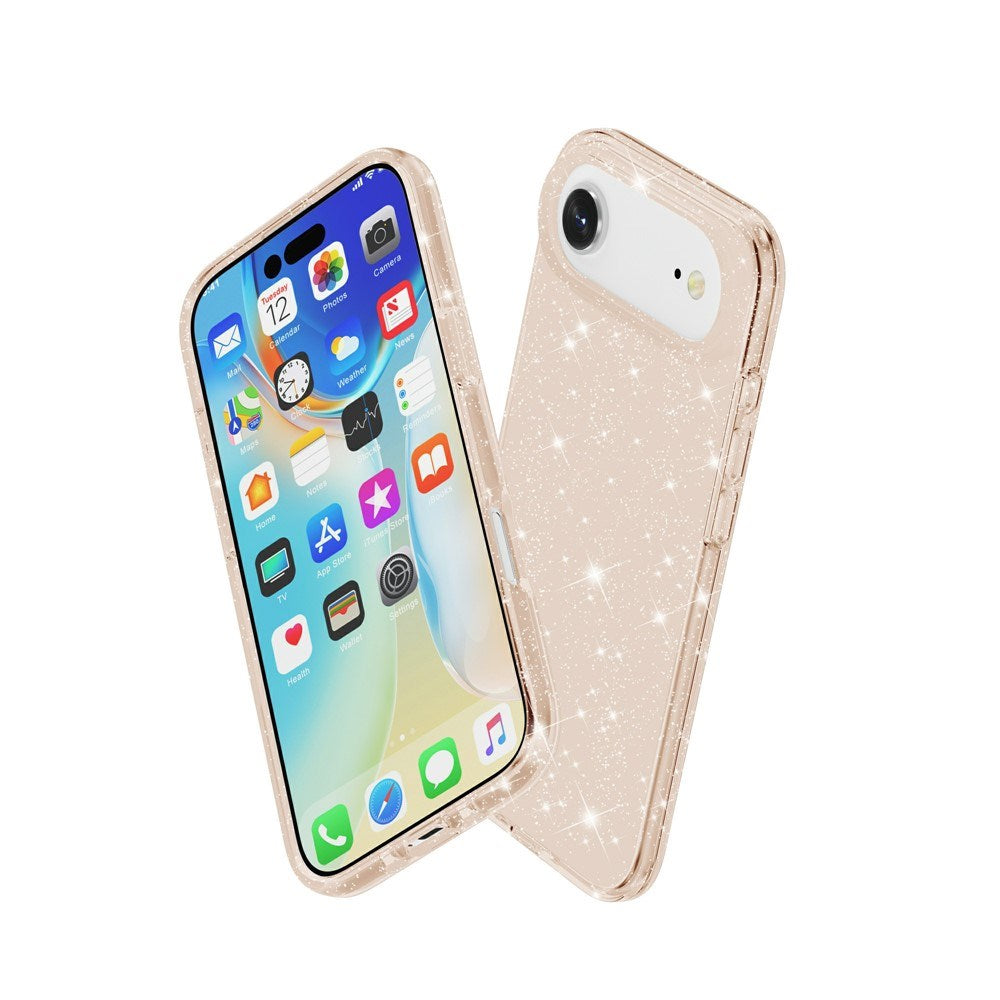 EIDERWOOD iPhone Air Hybrid Plastic Case - Gold Glitter