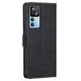 Xiaomi 12T / 12T Pro Leather Flipcase with Wallet - Black