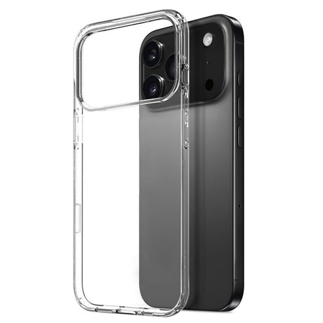 NORTHJO iPhone 17 Pro 2-in-1 Protection Set with Flexible Plastic Case & Tempered Screen Protector Glass - Transparent