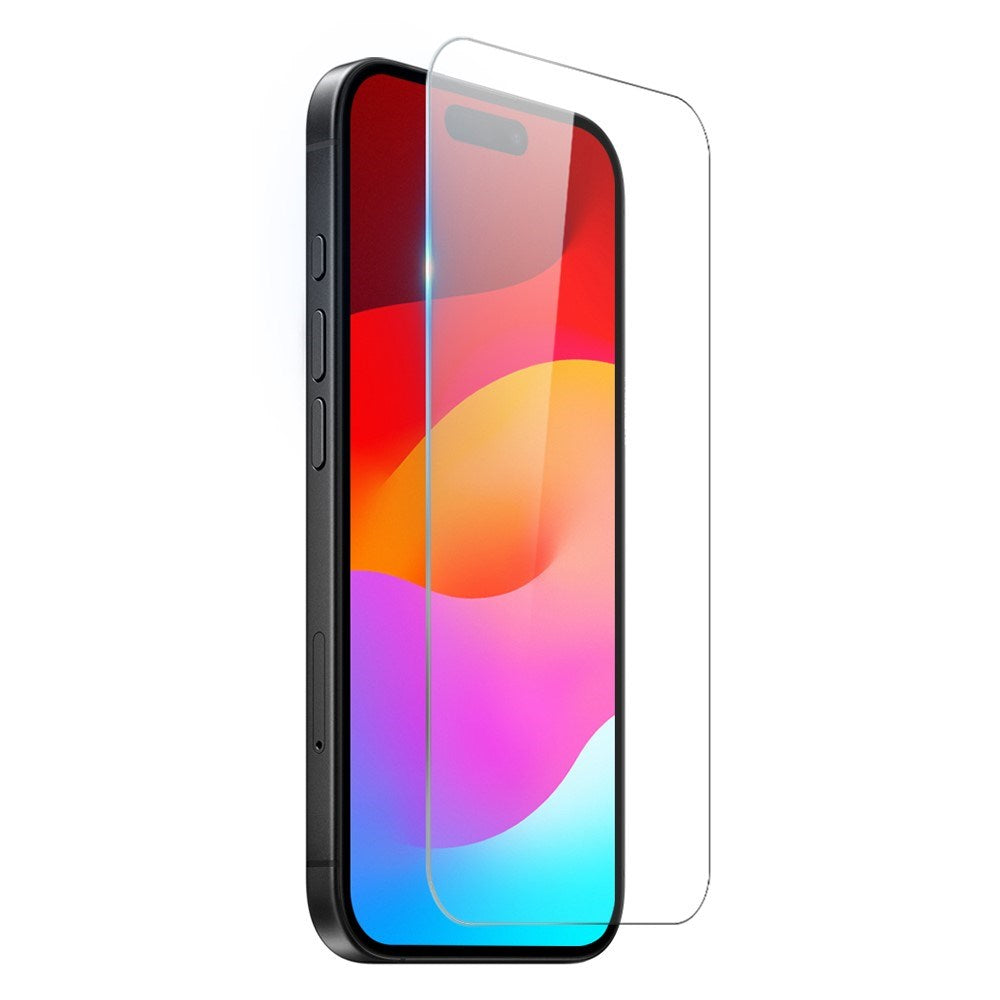 NORTHJO iPhone Air 3-in-1 Protection Set with Shock-Absorbing Flexible Plastic Case / Tempered Screen Protector Glass / Camera Lens Protector Glass - Transparent