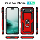 EIDERWOOD iPhone Air Hybrid Craftsman Case with Kickstand - Red