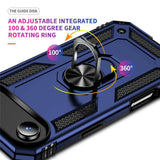 EIDERWOOD iPhone Air Hybrid Craftsman Case with Kickstand - Blue