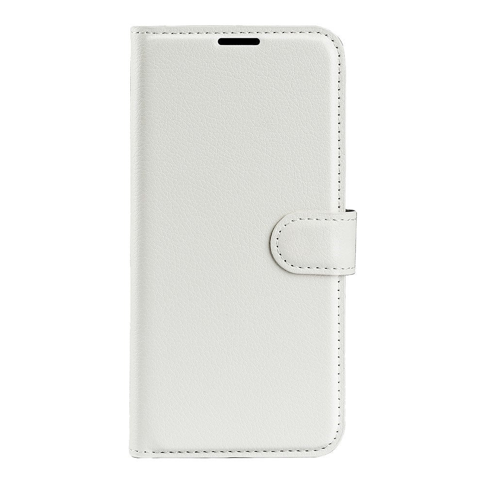EIDERWOOD Samsung Galaxy A17 (5G) Litchi Faux Leather Wallet Case - White