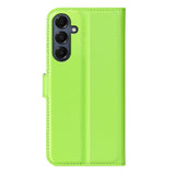 EIDERWOOD Samsung Galaxy A17 (5G) Litchi Faux Leather Wallet Case - Green