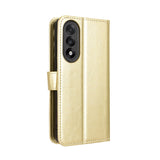 EIDERWOOD OnePlus Nord 5 Faux Leather Flip Case with Strap - Gold