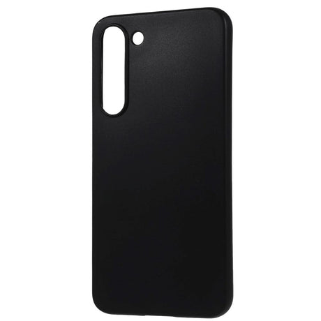 Samsung Galaxy S23 Matte Flexible TPU Plastic Case - Black