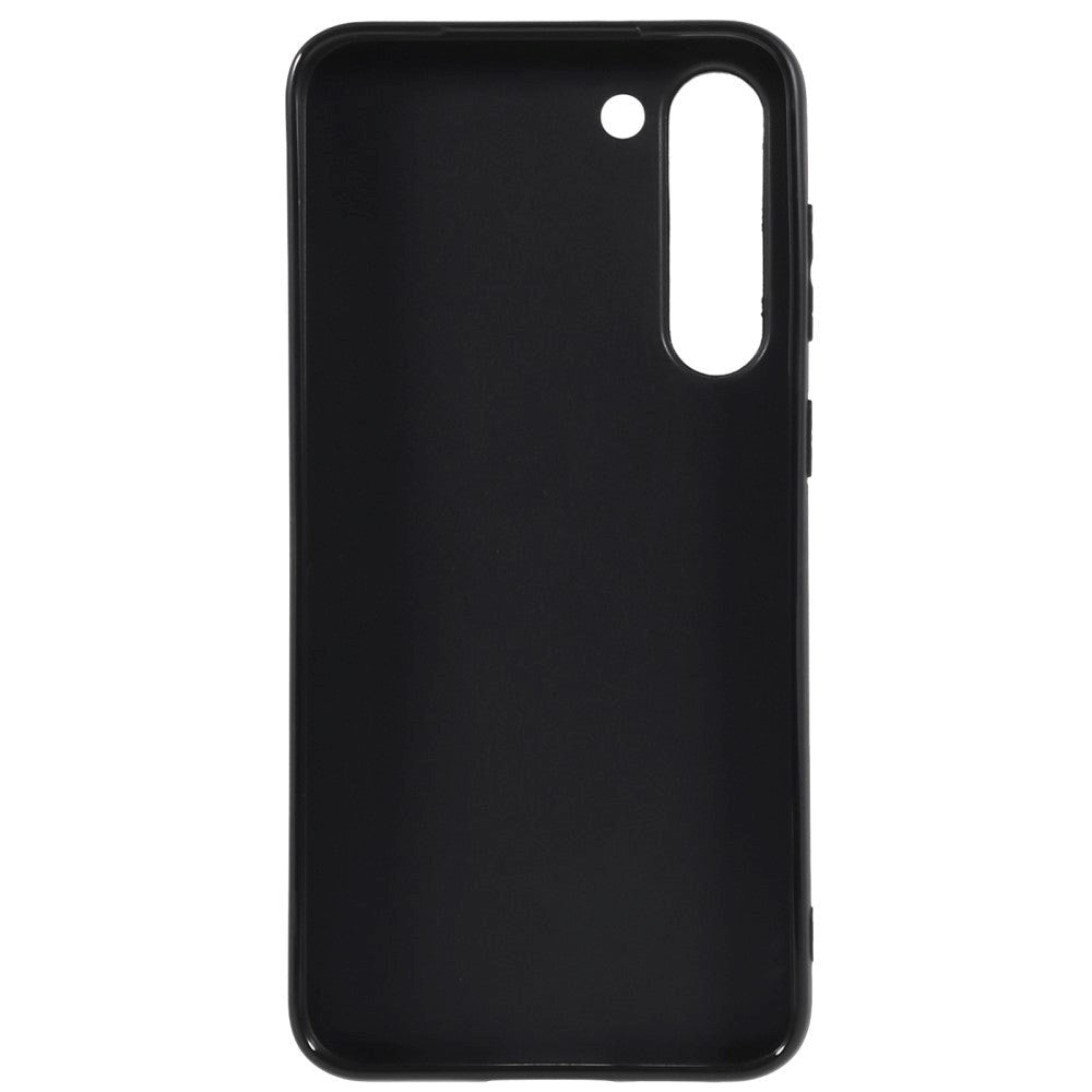 Samsung Galaxy S23 Matte Flexible TPU Plastic Case - Black