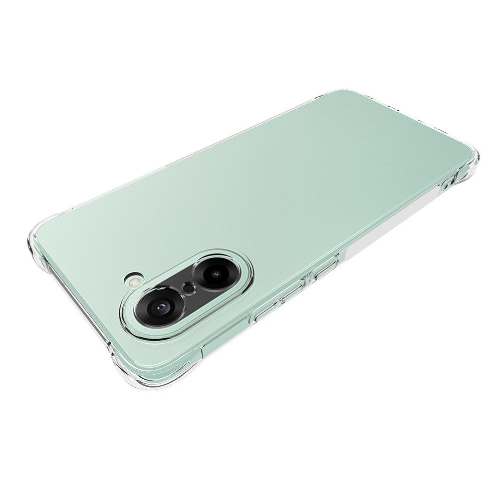 OnePlus Nord CE5 Plastic Case with Shock Absorbing Corners - Transparent