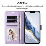 iPhone 18 Pro Max / 17 Pro Max EIDERWOOD Faux Leather Flip Case with Strap - Light Purple