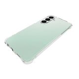 EIDERWOOD Samsung Galaxy S25 FE Flexible Plastic Case with Reinforced Corners - Transparent