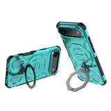 EIDERWOOD iPhone Air Tough Case with Magnetic Kickstand - MagSafe Compatible - Turquoise