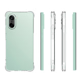 EIDERWOOD OnePlus Nord CE5 Plastic Case with Shock Absorbing Corners - Transparent