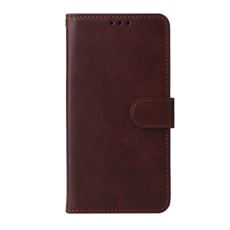 EIDERWOOD Motorola Moto G86 / G86 Power Faux Leather Flip Case with Strap - Brown