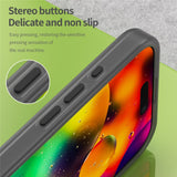 EIDERWOOD iPhone 17 Hybrid Plastic Case - MagSafe Compatible - Matt Transparent / Black