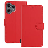 Nothing CMF Phone 2 Pro EIDERWOOD Leather Flip Case w. Wallet - Red