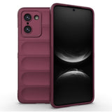 EIDERWOOD OnePlus Nord CE5 Flexible Plastic Case - Dark Red