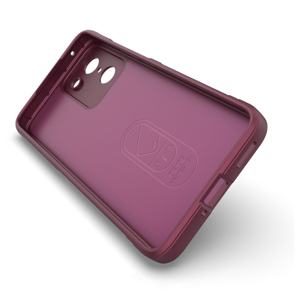 EIDERWOOD OnePlus Nord CE5 Flexible Plastic Case - Dark Red