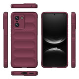 EIDERWOOD OnePlus Nord CE5 Flexible Plastic Case - Dark Red