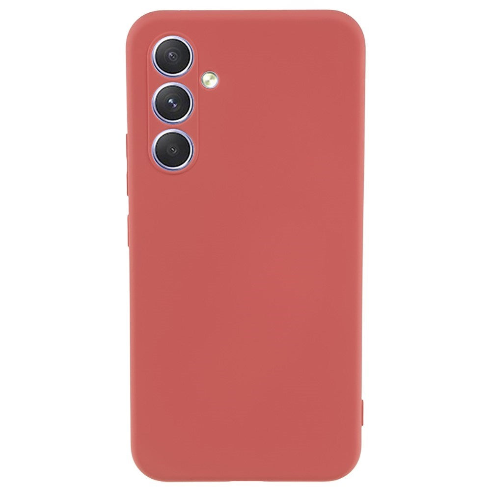 EIDERWOOD Samsung Galaxy S25 FE Lined Flexible Plastic Case - Coral Red