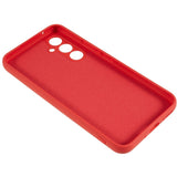 EIDERWOOD Samsung Galaxy S25 FE Lined Flexible Plastic Case - Red