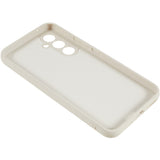 EIDERWOOD Samsung Galaxy S25 FE Lined Flexible Plastic Case - White