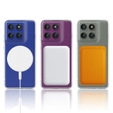 EIDERWOOD Motorola Edge 60 Pro Hybrid Case - MagSafe Compatible - Transparent