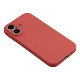 EIDERWOOD iPhone 17 Lined Flexible Plastic Case - Dark Red
