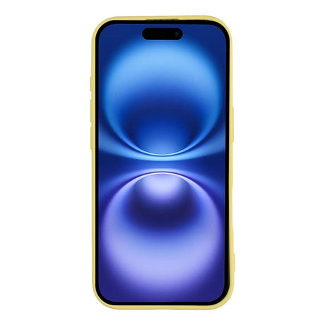 EIDERWOOD iPhone 17 Lined Flexible Plastic Case - Yellow