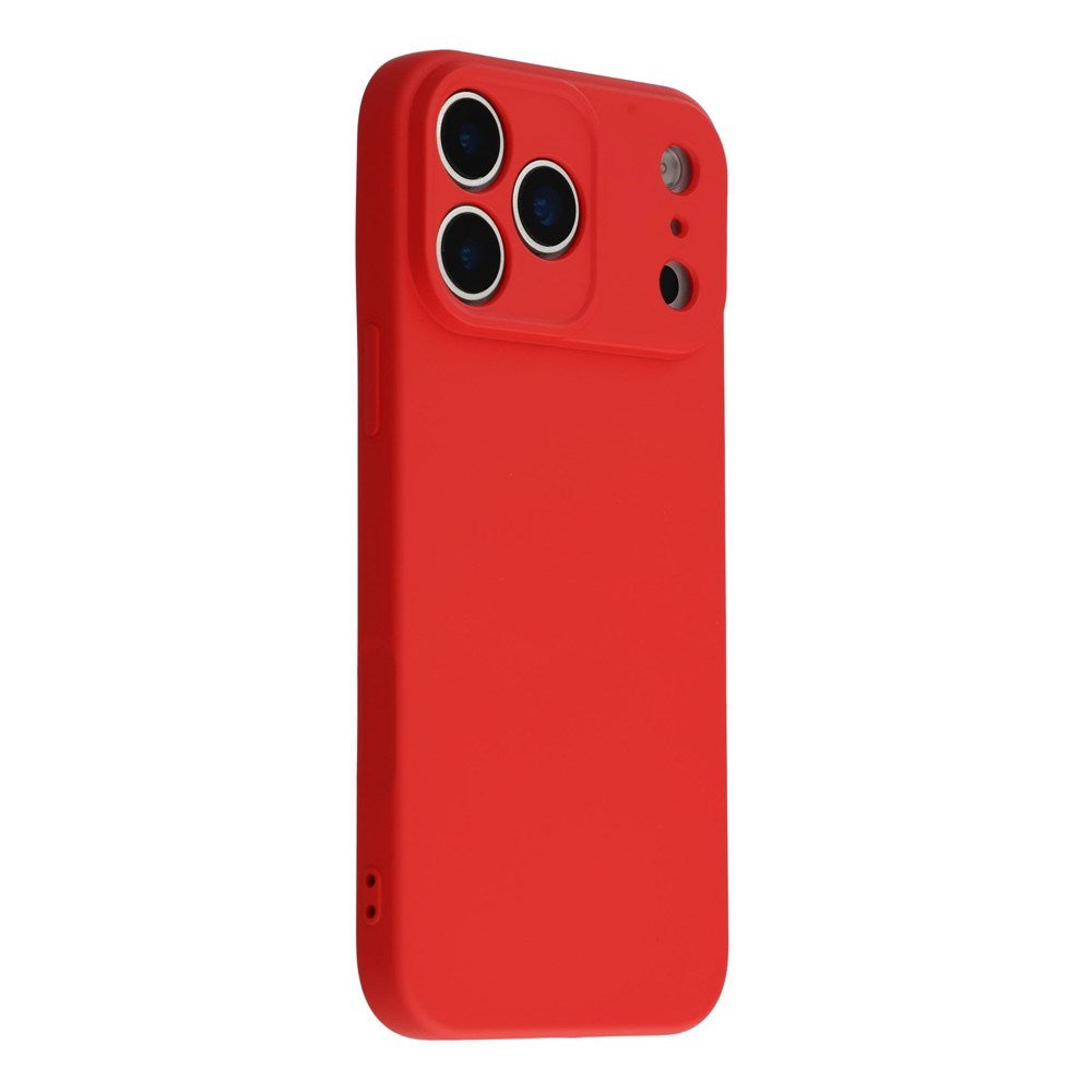 EIDERWOOD iPhone 17 Pro Lined Flexible Plastic Case - Red