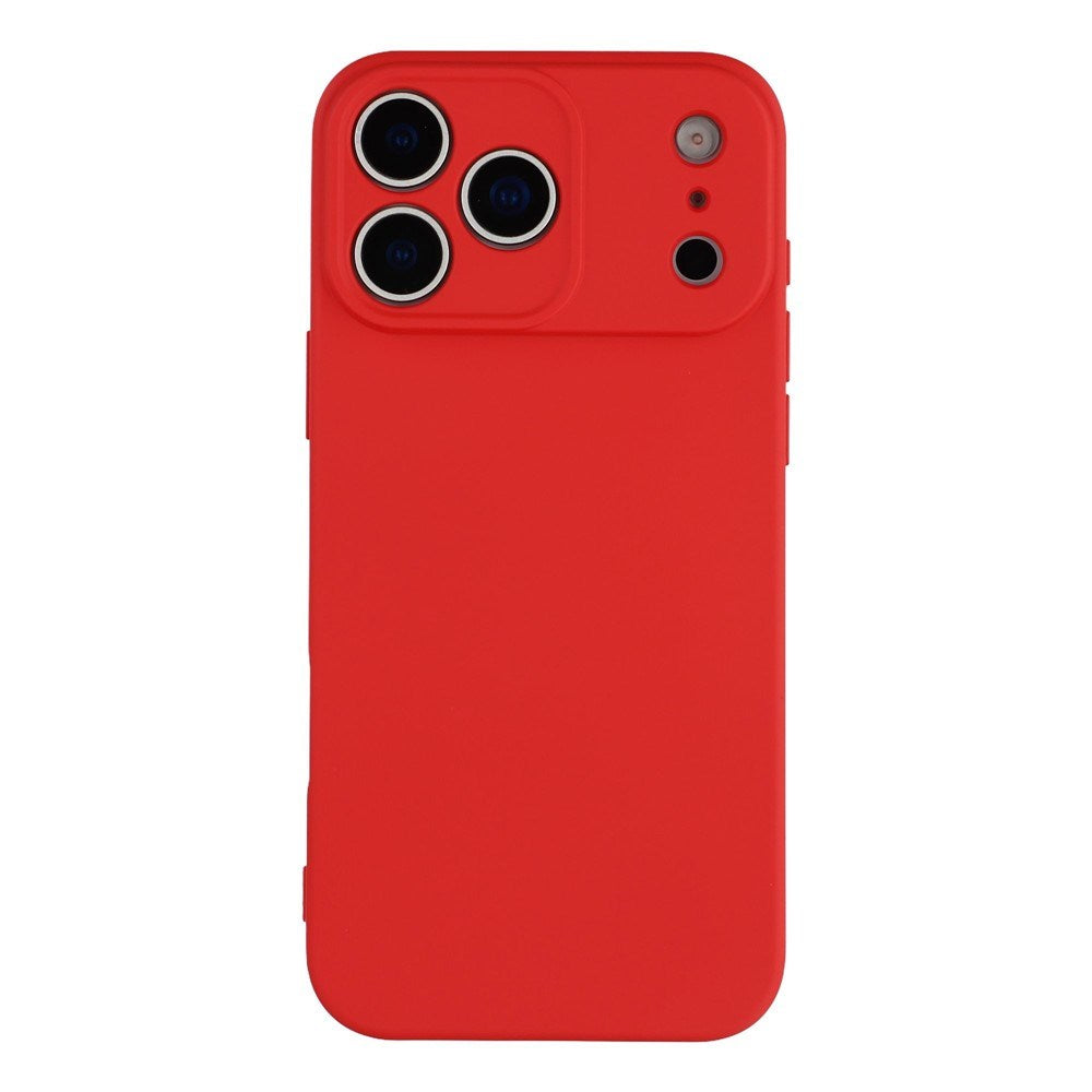 EIDERWOOD iPhone 17 Pro Lined Flexible Plastic Case - Red