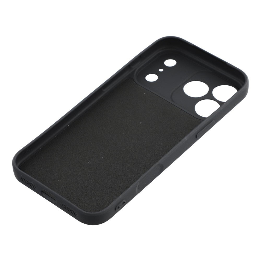 EIDERWOOD iPhone 17 Pro Max Lined Flexible Plastic Case - Black