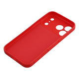 EIDERWOOD iPhone 17 Pro Max Lined Flexible Plastic Case - Red