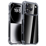 IPAKY iPhone 17 Pro Max Hybrid Case with Reinforced Corners - Transparent
