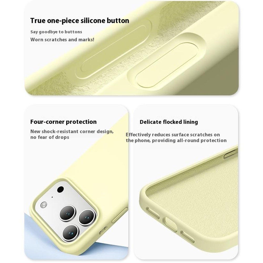 iPhone 18 Pro / 17 Pro EIDERWOOD Silicone Case - Yellow
