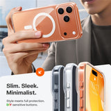 TORRAS iPhone 17 Pro Guardian Magnetic Hybrid Case - MagSafe Compatible - Orange