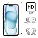iPhone Air Hybrid Case incl. 2 x Screen Protector - MagSafe Compatible - Transparent / White