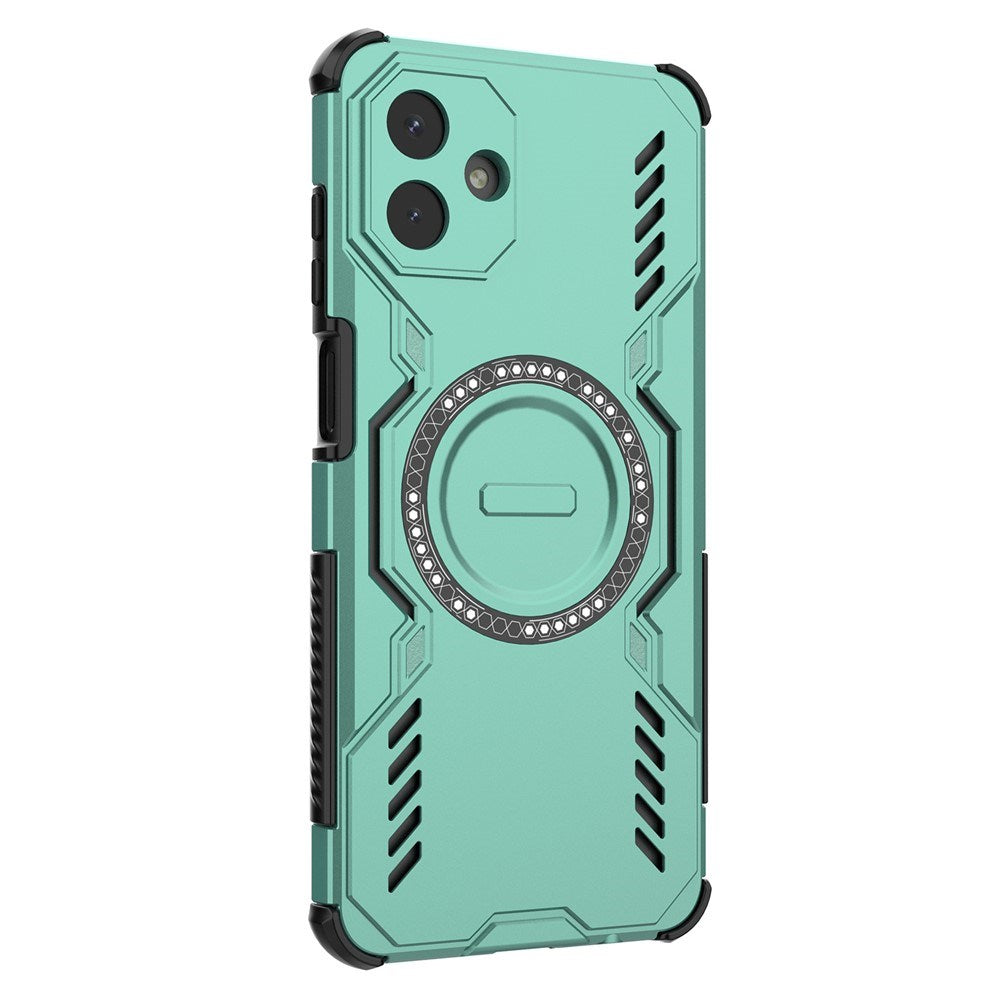 EIDERWOOD Samsung Galaxy A07 Craftsman Case with Heat Dissipation - MagSafe Compatible - Green