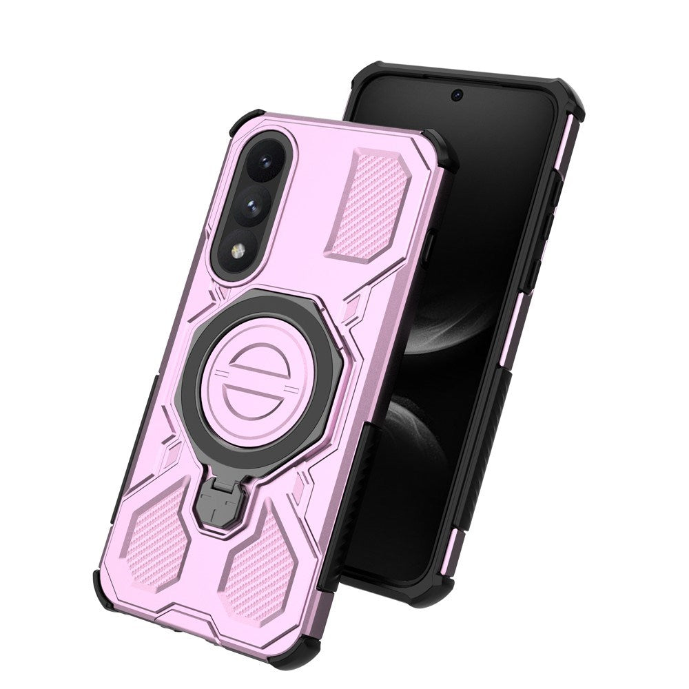 EIDERWOOD OnePlus Nord 5 Hybrid Craftsman Case with Kickstand - MagSafe Compatible - Pink