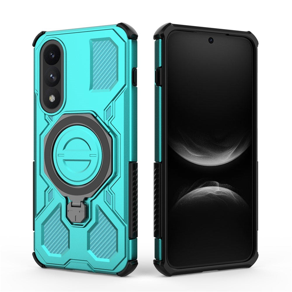 EIDERWOOD OnePlus Nord 5 Hybrid Craftsman Case with Kickstand - MagSafe Compatible - Turquoise