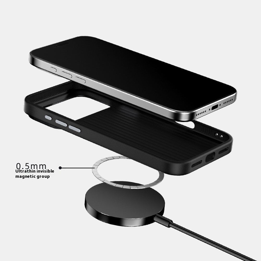 iPhone 18 Pro / 17 Pro ABEEL Hybrid Case - MagSafe Compatible - Black